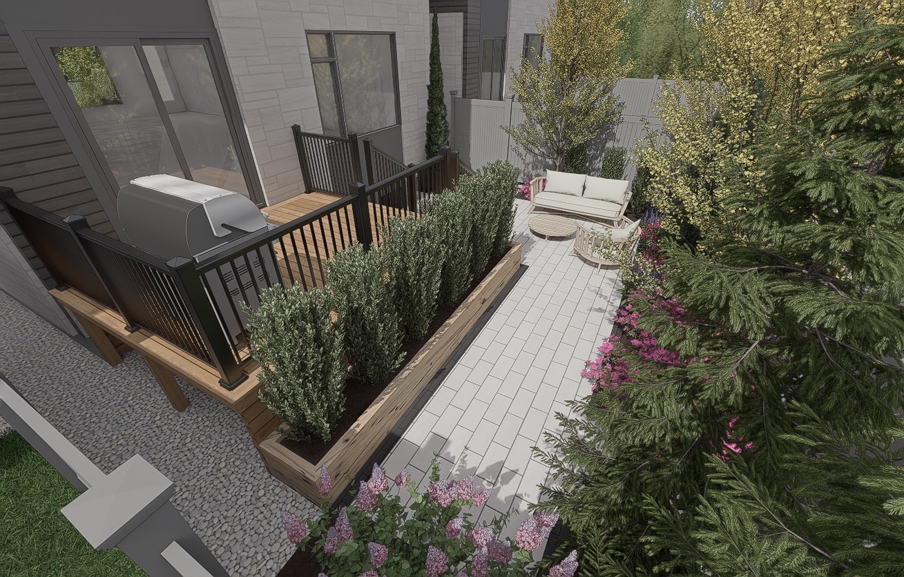 Garden and planting detail